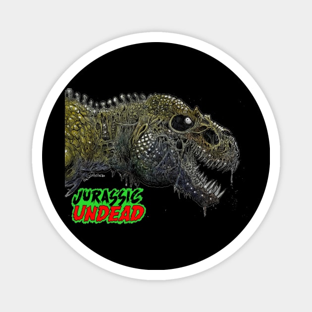 T-Rex Undead Magnet by rsacchetto